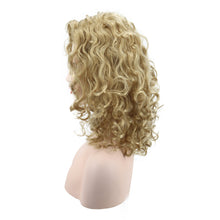 Load image into Gallery viewer, Stella | Blonde Medium Long Curly Synthetic Hair Wig