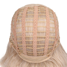 Load image into Gallery viewer, Madison | Ash Blonde Medium Wavy Synthetic Hair Wig