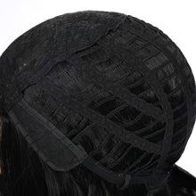Load image into Gallery viewer, Aliana | Black Medium Long Wavy Straight Synthetic Hair Wig
