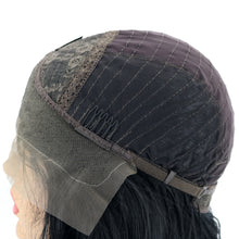 Load image into Gallery viewer, Ario | Black Medium Long Straight Lace Front Synthetic Hair Wig