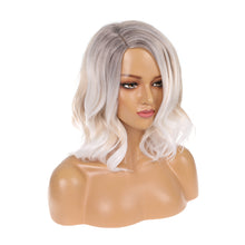 Load image into Gallery viewer, Madison | Ash Blonde Medium Wavy Synthetic Hair Wig