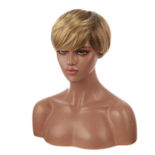 Load image into Gallery viewer, Joebeth | Blonde Short Pixie Cut Wavy Synthetic Hair Wig