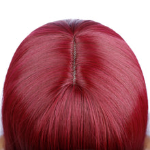 Load image into Gallery viewer, Dolcetto | Red Long Straight Synthetic Hair Wig with Bangs