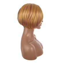 Load image into Gallery viewer, Evyleena | Blonde Short Pixie Cut Wavy Synthetic Hair Wig