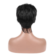 Load image into Gallery viewer, Ikayla | Black Short Pixie Cut Wavy Synthetic Hair Wig