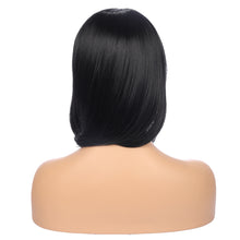 Load image into Gallery viewer, Aliana | Black Medium Long Wavy Straight Synthetic Hair Wig