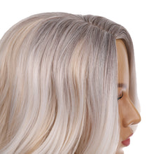 Load image into Gallery viewer, Madison | Ash Blonde Medium Wavy Synthetic Hair Wig