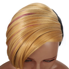 Load image into Gallery viewer, Evyleena | Blonde Short Pixie Cut Wavy Synthetic Hair Wig
