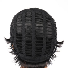 Load image into Gallery viewer, Zaela | Black Short Pixie Cut Wavy Synthetic Hair Wig
