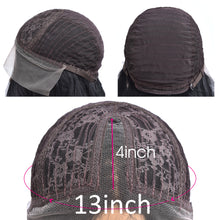 Load image into Gallery viewer, January | Black Long Straight Lace Front Synthetic Hair Wig