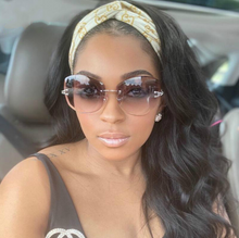 Load image into Gallery viewer, Jessica | Black Long Wavy Synthetic Hair Headband Wig