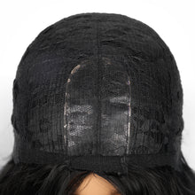 Load image into Gallery viewer, Girl Fox | Black Long Wavy Synthetic Hair Wig
