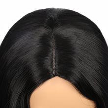 Load image into Gallery viewer, Girl Fox | Black Long Wavy Synthetic Hair Wig