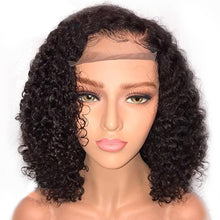 Load image into Gallery viewer, Diamond | Black Medium Long Curly Lace Front Synthetic Hair Wig