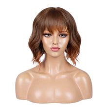Load image into Gallery viewer, Street Rocker | Honey Brown Medium Wavy Synthetic Hair Wig