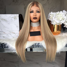 Load image into Gallery viewer, Nighty | Blonde Long Straight Synthetic Hair Wig
