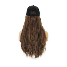 Load image into Gallery viewer, Contico | Purple Long Curly Synthetic Hair Wig Hat