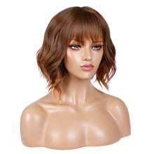 Load image into Gallery viewer, Street Rocker | Honey Brown Medium Wavy Synthetic Hair Wig
