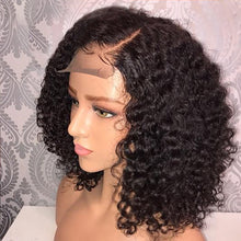 Load image into Gallery viewer, Diamond | Black Medium Long Curly Lace Front Synthetic Hair Wig