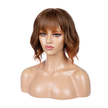Load image into Gallery viewer, Street Rocker | Honey Brown Medium Wavy Synthetic Hair Wig