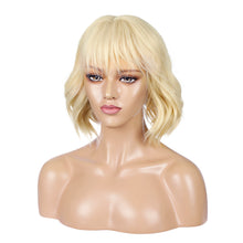 Load image into Gallery viewer, Street Rocker | Blonde Medium Wavy Synthetic Hair Wig