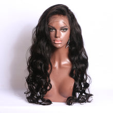 Load image into Gallery viewer, Julie | Black Long Wavy Lace Front Synthetic Hair Wig