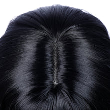 Load image into Gallery viewer, Street Rocker | Black Medium Wavy Synthetic Hair Wig