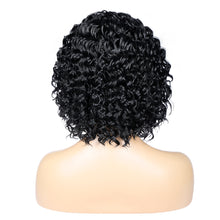 Load image into Gallery viewer, Reja | Black Medium Short Curly Synthetic Hair Wig
