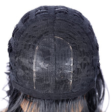 Load image into Gallery viewer, Street Rocker | Black Medium Wavy Synthetic Hair Wig