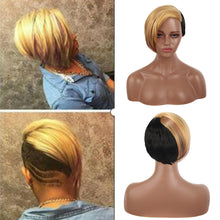Load image into Gallery viewer, Evyleena | Blonde Short Pixie Cut Wavy Synthetic Hair Wig