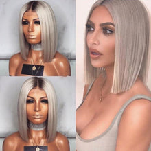 Load image into Gallery viewer, Brooklyn | Blonde Long Straight Synthetic Hair Wig
