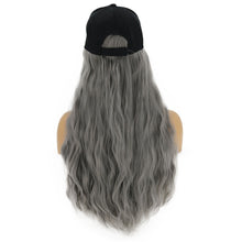 Load image into Gallery viewer, Contico | Purple Long Curly Synthetic Hair Wig Hat