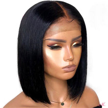 Load image into Gallery viewer, Alexi | Black Medium Long Straight Lace Front Synthetic Hair Wig