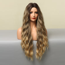 Load image into Gallery viewer, Lawrence | Ombre Blonde Long Wavy Synthetic Hair Wig