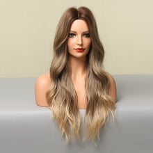 Load image into Gallery viewer, JOMO | Ombre Blonde Long Wavy Synthetic Hair Wig