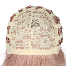 Load image into Gallery viewer, Junko Enoshima | Pink Long Cute Wavy Synthetic Hair Spike Cosplay Wig with Bangs