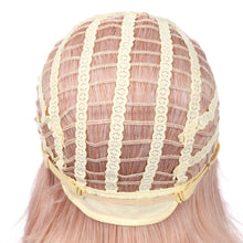 Load image into Gallery viewer, Junko Enoshima | Pink Long Cute Wavy Synthetic Hair Spike Cosplay Wig with Bangs