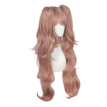 Load image into Gallery viewer, Junko Enoshima | Pink Long Cute Wavy Synthetic Hair Spike Cosplay Wig with Bangs