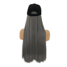 Load image into Gallery viewer, Summerland | Ash Long Straight Synthetic Hair Wig Hat with Cap