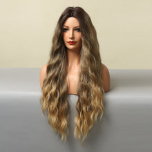 Load image into Gallery viewer, Lawrence | Ombre Blonde Long Wavy Synthetic Hair Wig