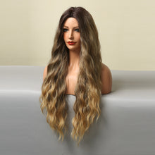 Load image into Gallery viewer, Lawrence | Ombre Blonde Long Wavy Synthetic Hair Wig