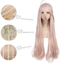 Load image into Gallery viewer, Miu Iruma | Pink Long Straight Synthetic Hair Cosplay Wig