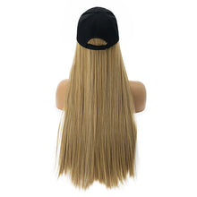 Load image into Gallery viewer, Summerland | Blonde Long Straight Synthetic Hair Wig Hat with Cap