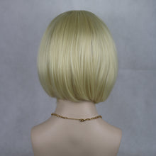 Load image into Gallery viewer, Siana | Blonde Medium Straight Synthetic Bob Hair Wig with Bangs