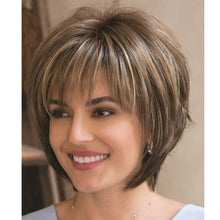Load image into Gallery viewer, Sophia | Blonde Pixie Cut Wavy Synthetic Hair Wig

