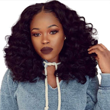 Load image into Gallery viewer, Dayly | Dark Long Curly Synthetic Hair Wig