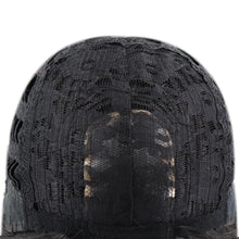 Load image into Gallery viewer, Ellyanna | Black Medium Long Straight Synthetic Hair Wig with Bangs