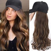 Load image into Gallery viewer, Blossom | Dirty Blonde #1 Long Wavy Synthetic Hair Wig Hat with Cap