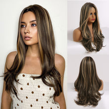 Load image into Gallery viewer, Beauty | Ombre Long Straight Synthetic Hair Wig