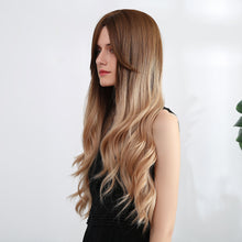 Load image into Gallery viewer, Jill | Blonde Long Wavy Synthetic Hair Wig with Bangs